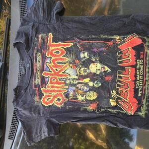 Slipknot The Devil In I Vintage Style Band T-Shirt Size Small